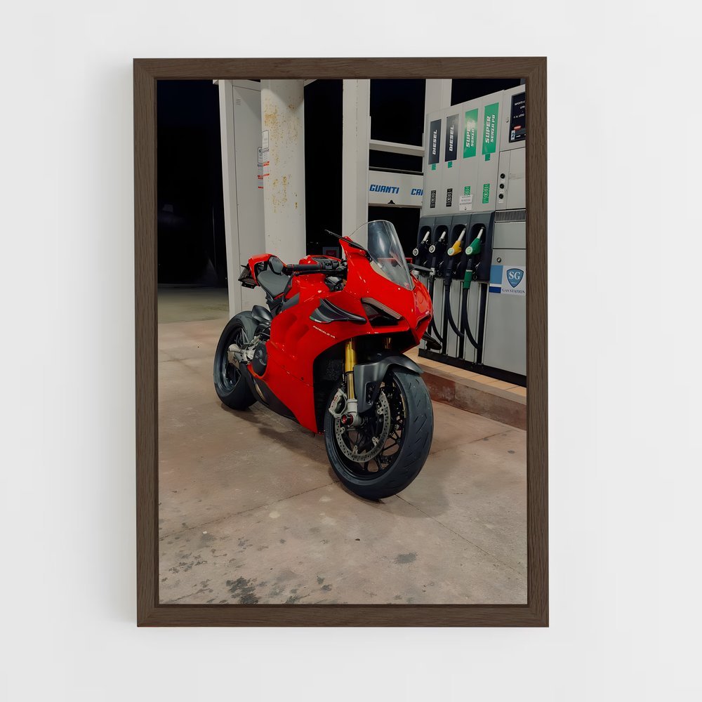 Poster Essence de Vitesse – affiche Ducati (vue 5)